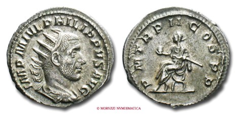 Le monete di Filippo l'Arabo proposte dalla Moruzzi Numismatica