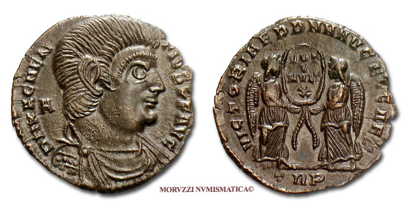 moneta di Magnenzio, monete di Magnenzio, moneta romana imperiale, monete romane imperiali, moneta romana, monete romane, moneta antica, monete antiche, numismatica