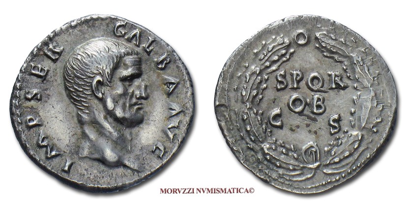 moneta di Galba, monete di Galba, denario di Galba, denari di Galba, moneta romana imperiale, monete romane imperiali, moneta romana, monete romane, moneta antica, monete antiche, numismatica