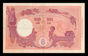Banconota da 500 lire