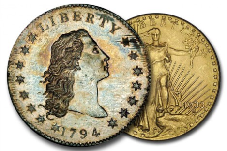 Il dollaro coniato nel 1794